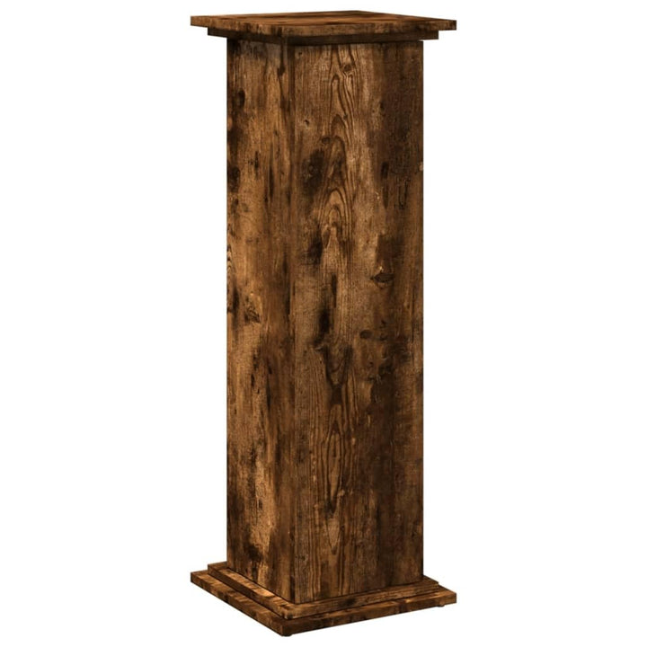 vidaXL Postament, Blumenständer mit Stauraum, Dekosäule Dekosockel für Wohnzimmer, Blumensäule Podes