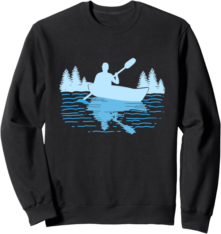 Kajak Kanufahren Kajak Sweatshirt