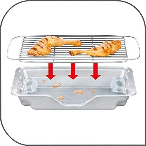 Tefal BG90F5 Easygrill Adjust Elektro-Standgrill (2300 Watt, 720 cm² Grillfläche)