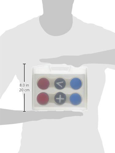 WISSNER® aktiv lernen - Magnetische Wende Plättchen 125 Teile