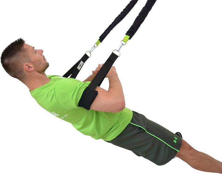 BodyCROSS Bungee Trainer System | Widerstandstrainer inkl. Übungsanleitung | Made in Germany BTS 100