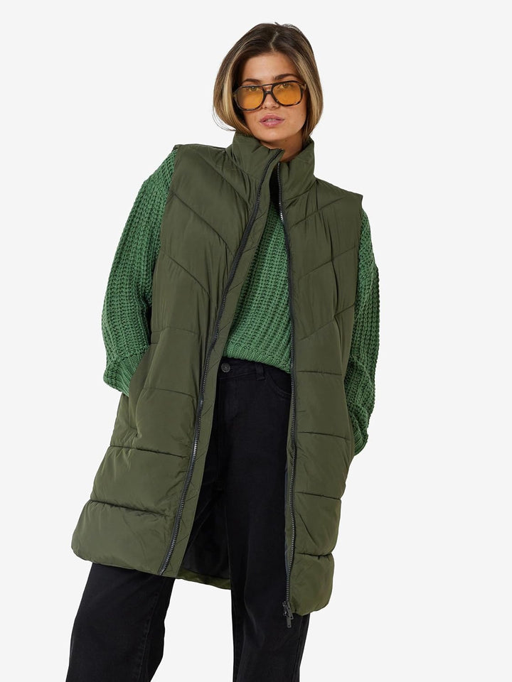 Noisy may Damen Nmdalcon S/L Vest Noos Jacke XS Rosin, XS Rosin