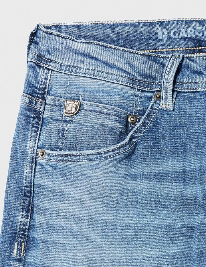 GARCIA Herren Denim Jeans 27 Light Used, 27 Light Used