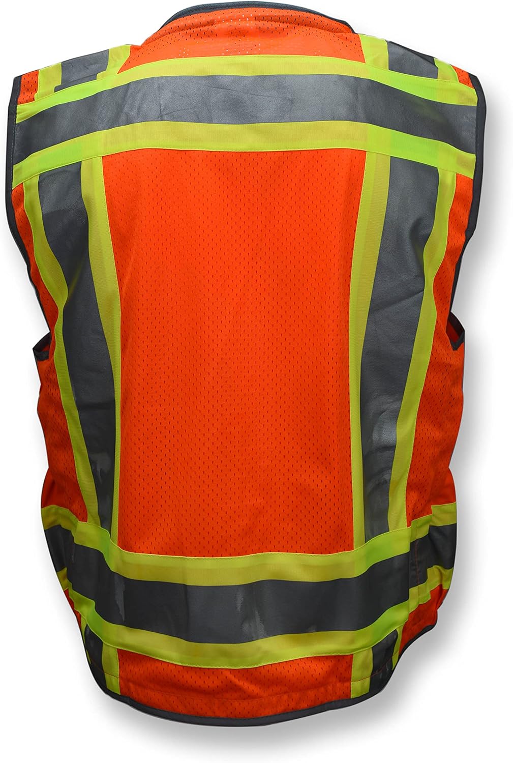 Radians SV55-2ZOD-L Industrielle Sicherheitsweste, hohe Sichtbarkeit, Orange, Grösse L L Hochsichtba