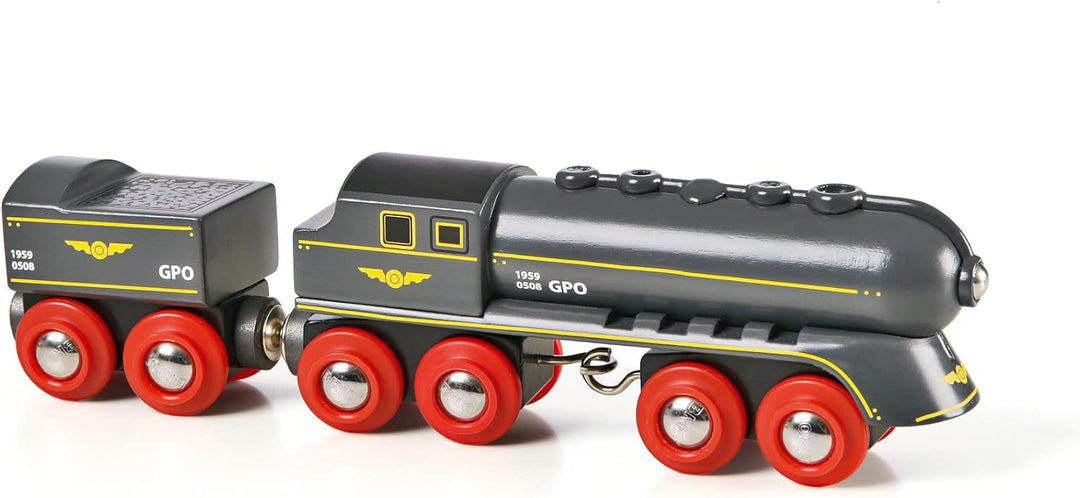 BRIO World - Schwarzer Kugelblitz mit Kohlentender
