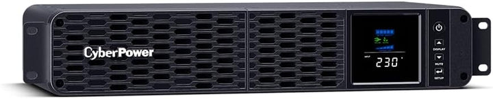 CyberPower CP1600EIPFCRM2U Line-Interactive USV 1600VA/1000W, 2HE Reine Sinuswelle, AVR, LCD, USB (H