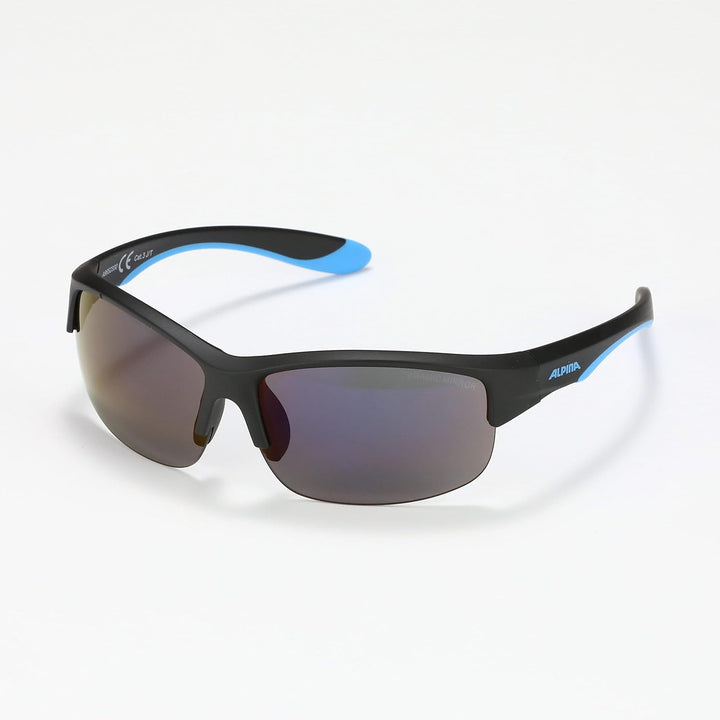 ALPINA FLEXXY YOUTH HR - Verspiegelte und Bruchsichere Sonnenbrille Mit 100% UV-Schutz Für Kinder bl