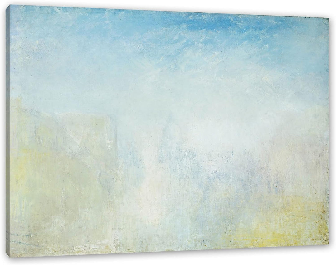 William Turner - Venice with the Salute als Leinwandbild / Grösse: 100x70 cm / Wandbild / Kunstdruck