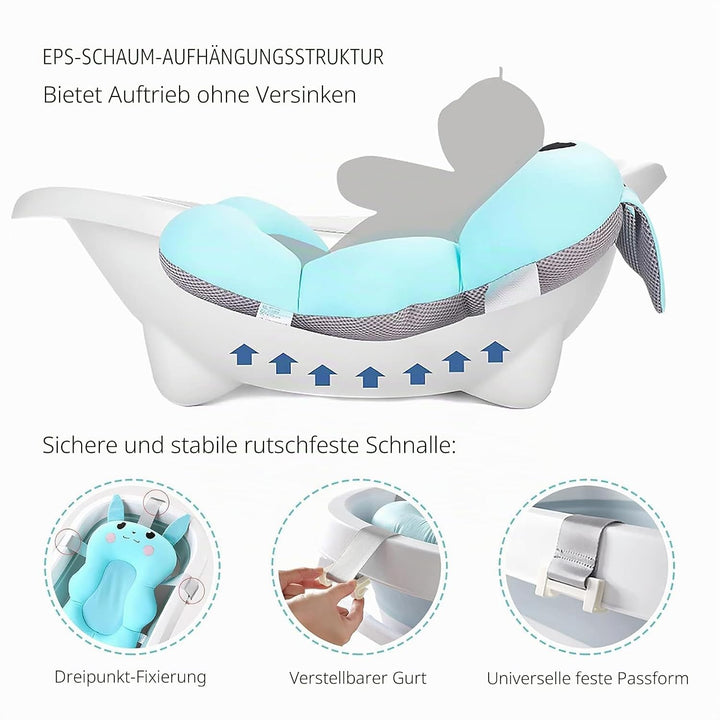 Babys Badekissen,Baby Badewannensitz,Einsatz Babywanne Badewanneneinsatz,Säuglings Neugeborene Badew