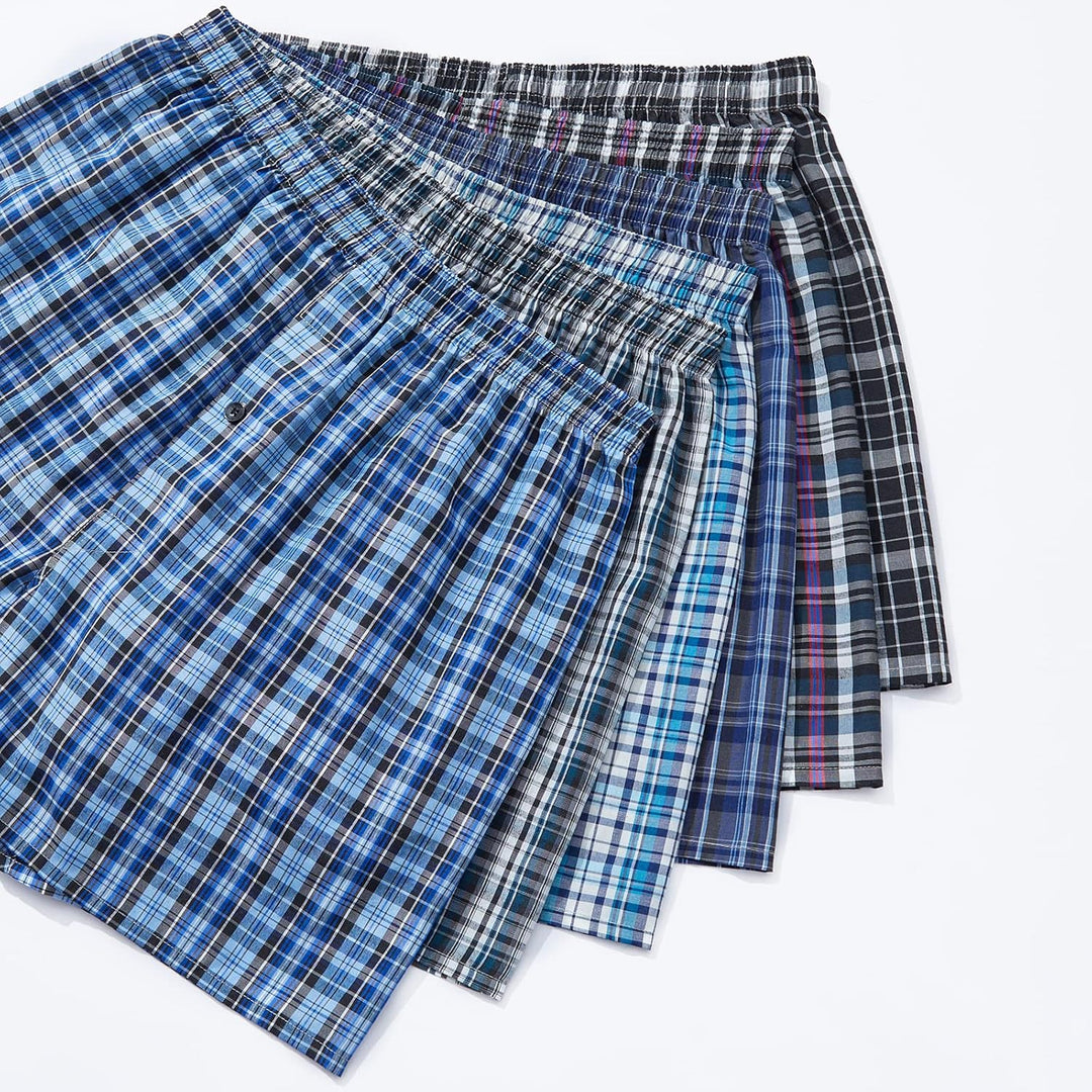 JupiterSecret Boxershorts Herren Baumwolle Unterhosen Männer Amarican Boxershorts 6er und 10er Packs