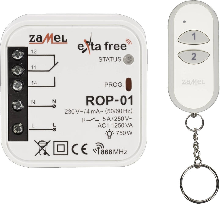 EXTA FREE RZB-05 Wireless- Steuerungsset - Universell, Weiss