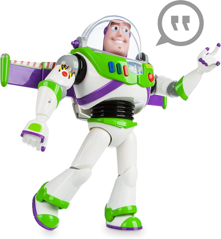 Disney Disney Advanced Talking Buzz Lightyear Actionfigur 12'' Offizielles Disney-Produkt. Ideales S