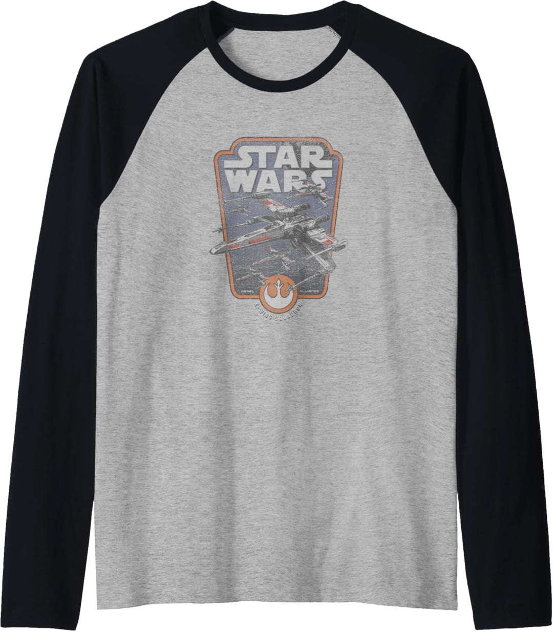Star Wars X-Wing Red Squadron Raglan