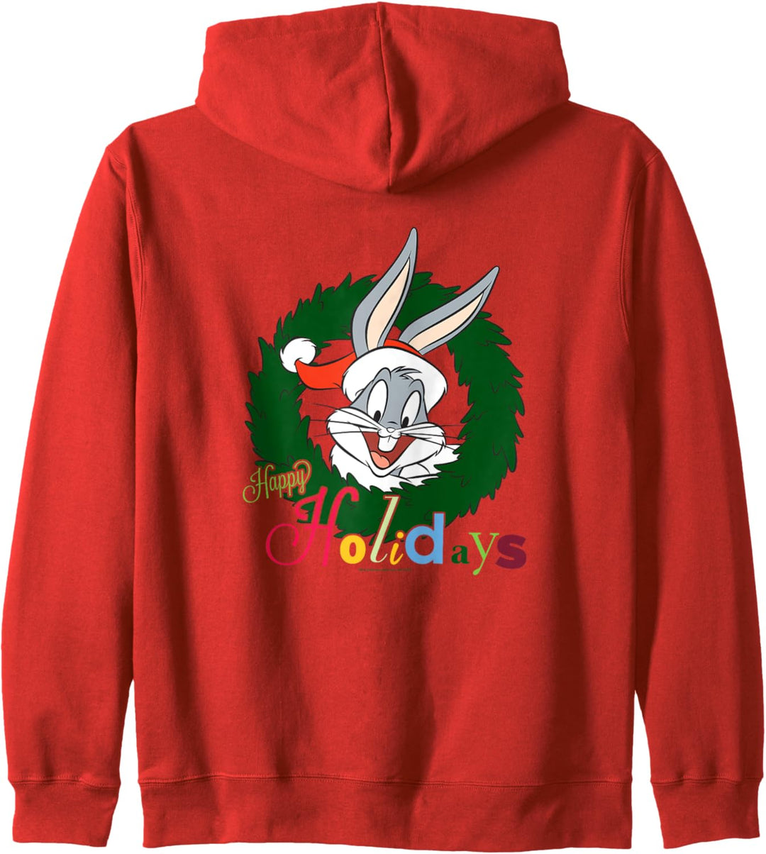 Looney Tunes Holiday Bugs Bunny Weihnachten Kapuzenjacke