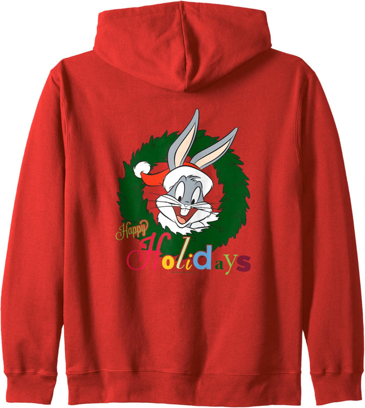 Looney Tunes Holiday Bugs Bunny Weihnachten Kapuzenjacke