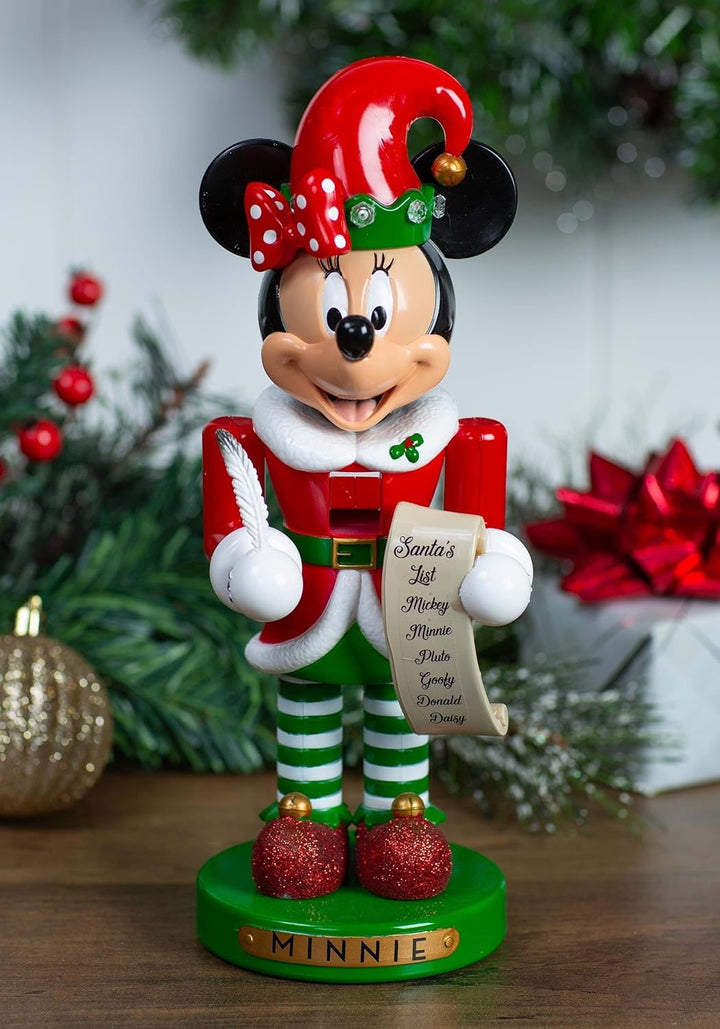 Disney Minnie die Elfe Nussknacker, Mehrfarbig, 10-Inch, 10-Inch