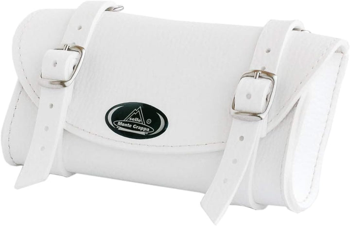 Selle Montegrappa Vintage Satteltasche für Objekte original hergestellt in Italien 0016