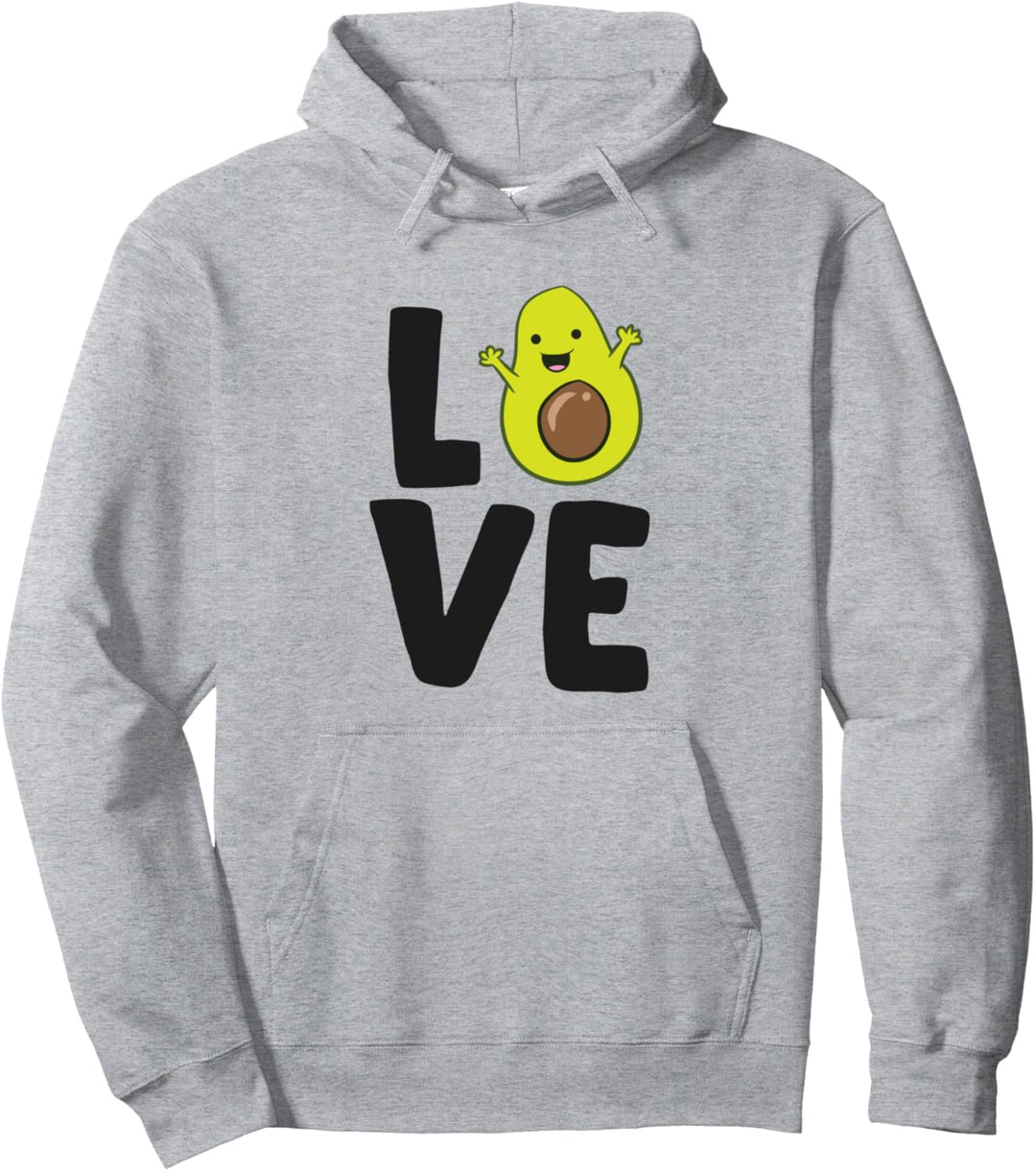 Niedliche Avocado Veganes Essen Liebe Avocados Pullover Hoodie