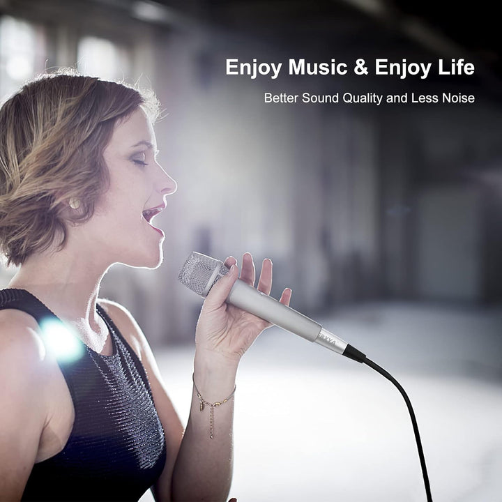 EBXYA XLR auf 6,35 mm Klinke Kabel 1m symmetrisch (3-Pin XLR zu 3-Pol TRS Stereo) für Mikrofon - 2er