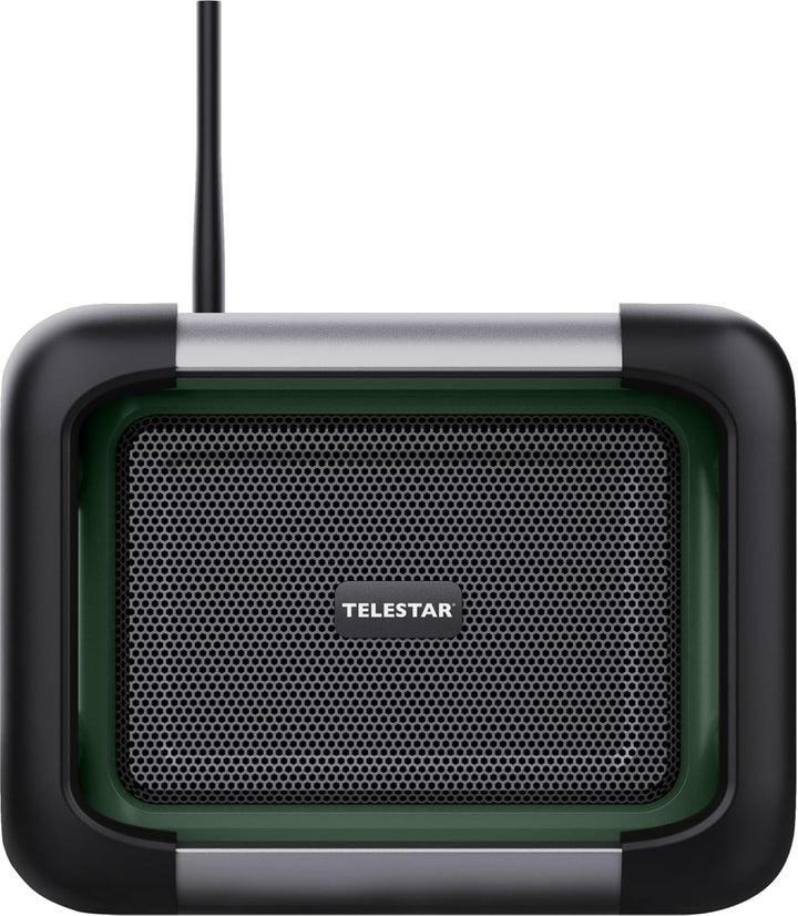 TELESTAR TOP OR 20 – Baustellenradio (Robustes Radio mit DAB+, Bluetooth Audio-Streaming, kompatibel