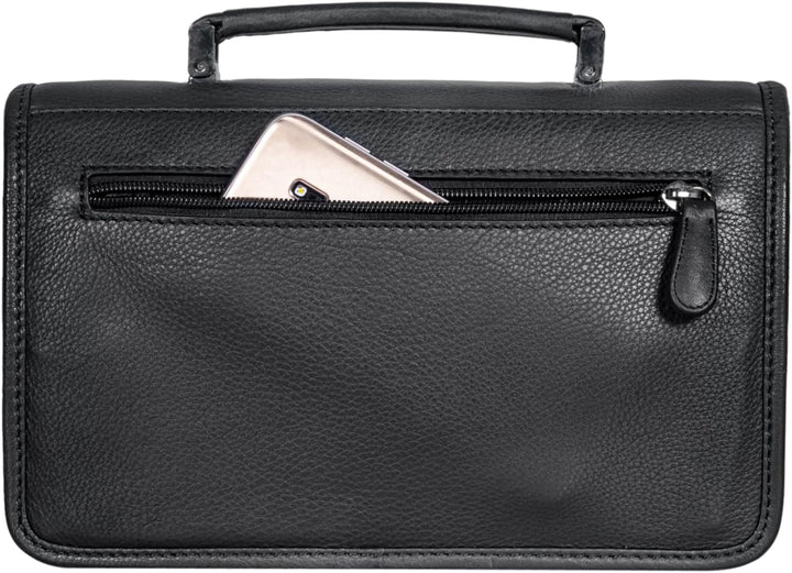 STILORD "Yael Leder Clutch Klein Damen Vintage Mini Handtasche Echtleder Retro Frauentasche Tabletta