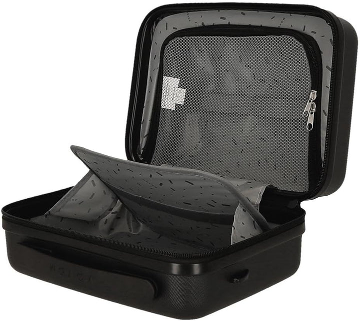 MOVOM Wood Trousse de Toilette cabine, bagage, intérieur à Deux compartiments, en ABS résistant et l