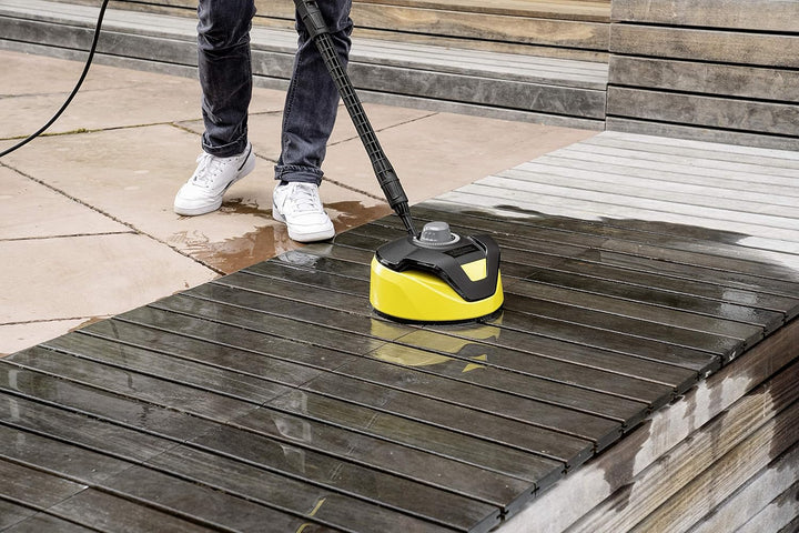 Kärcher Flächenreiniger T-Racer T 5 (Spritzwasserschutz, für grosse Flächen, zwei Flachstrahldüsen,