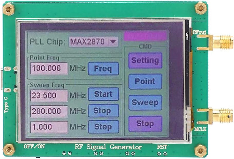 Signalgenerator Modul, HF Signalquellengeneratormodul, Frequenz HF Signalgenerator, hohe Stabilität