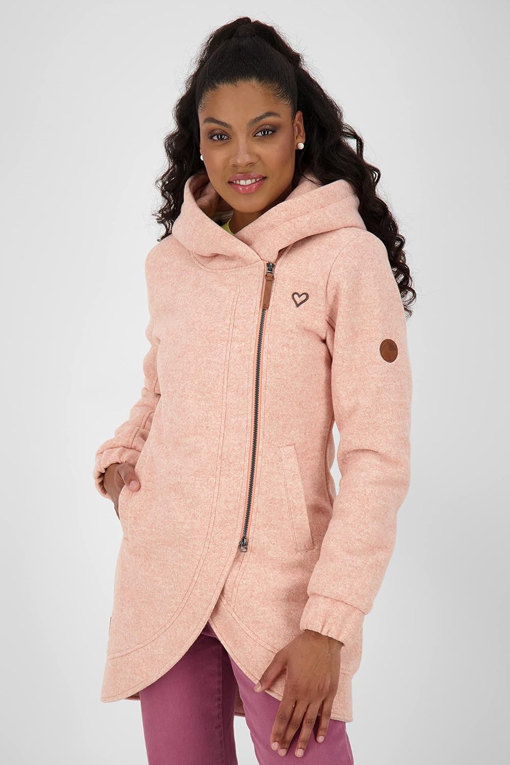 ALIFE AND KICKIN CarlottaAK Coat Damen Winterjacke, gefütterte Jacke XL nude, XL nude
