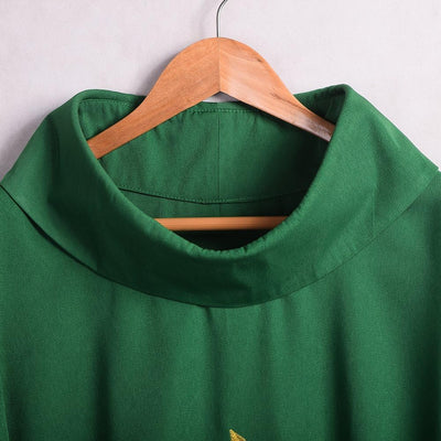 BLESSUME Kirche Priester Chasuble Gewänder Grün Einheitsgrösse Style#1, Einheitsgrösse Style#1