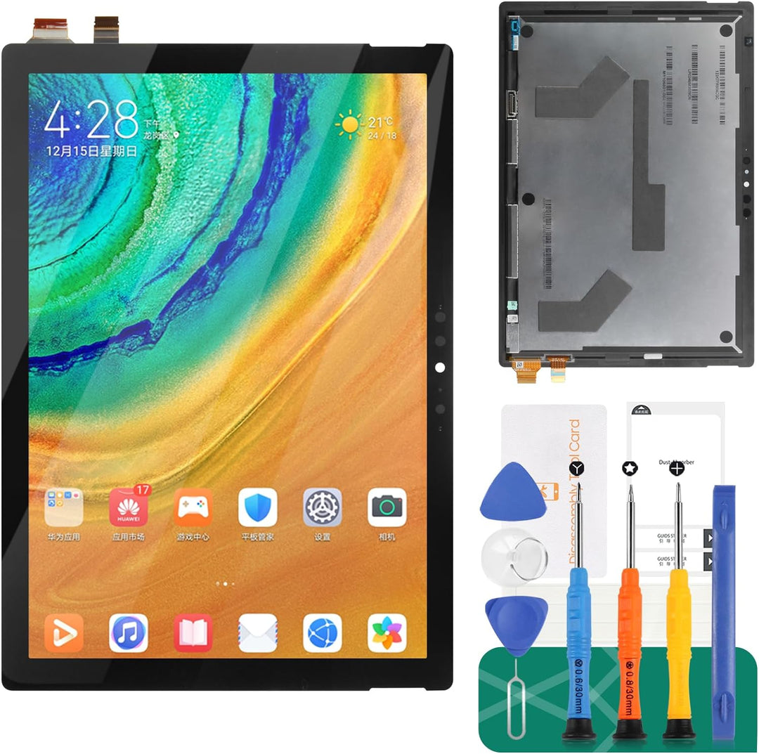 Für Microsoft Surface Pro 7 LCD Screen Pro 7 Screen Replacement 1866 Display Touch Digitizer Assembl