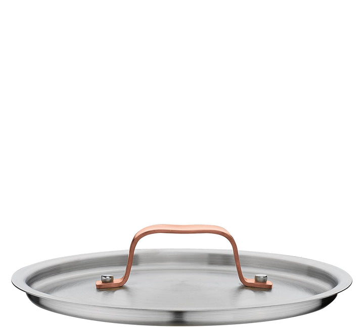 Spring Kochtopf GOURMET, mehrschichtiger Topf mit Deckel aus Edelstahl, backofengeeignet, mit Innens