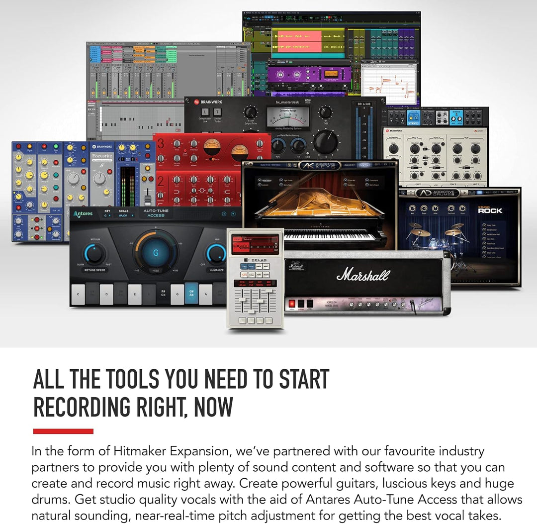 Focusrite Scarlett 18i20 3. Gen USB-Audio-Interface für Aufnahmen, Produktionen und tontechnische An
