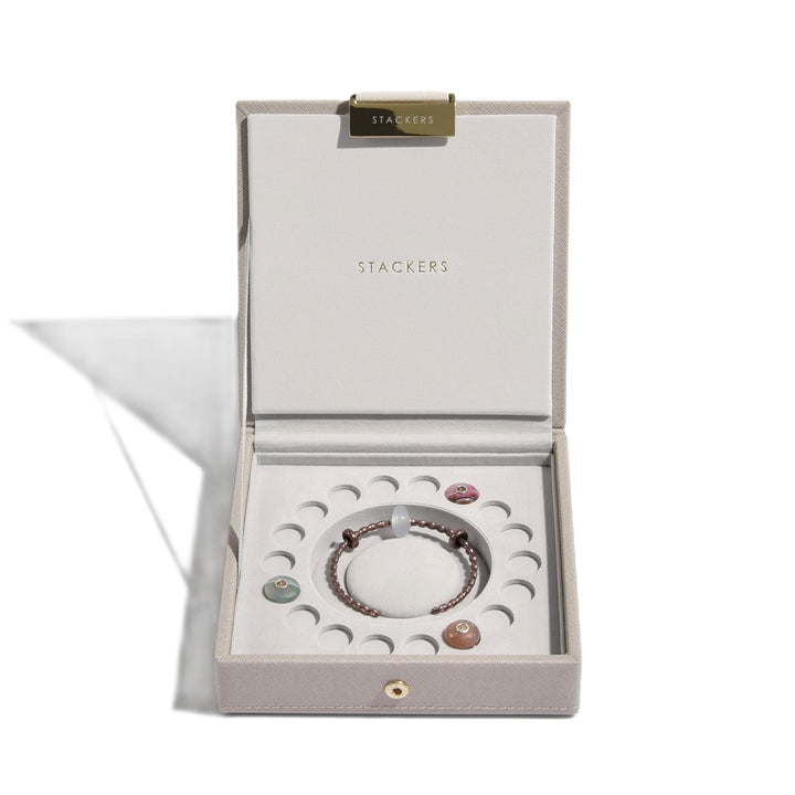 Stackers Schmuckkästchen für Armbänder, 2 Stück taupe