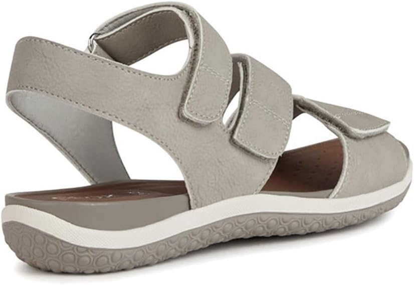 Geox Mädchen D Vega Sandal 35 EU Sand, 35 EU Sand