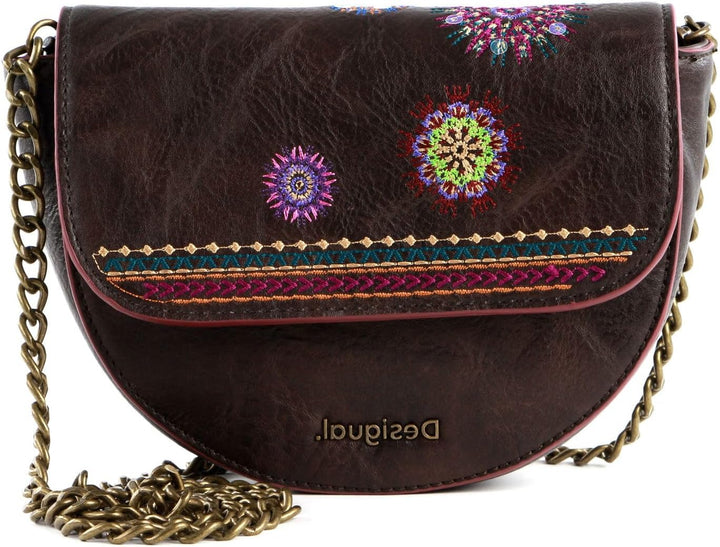 Desigual Womens Accessories PU Bag Belt, Brown, U