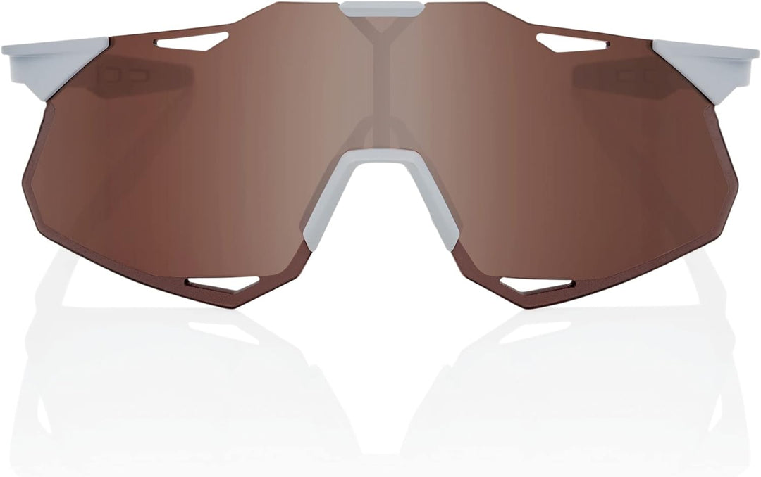 100% HYPERCRAFT Fahrradbrille, Schwarz, Orange/Rot, XS