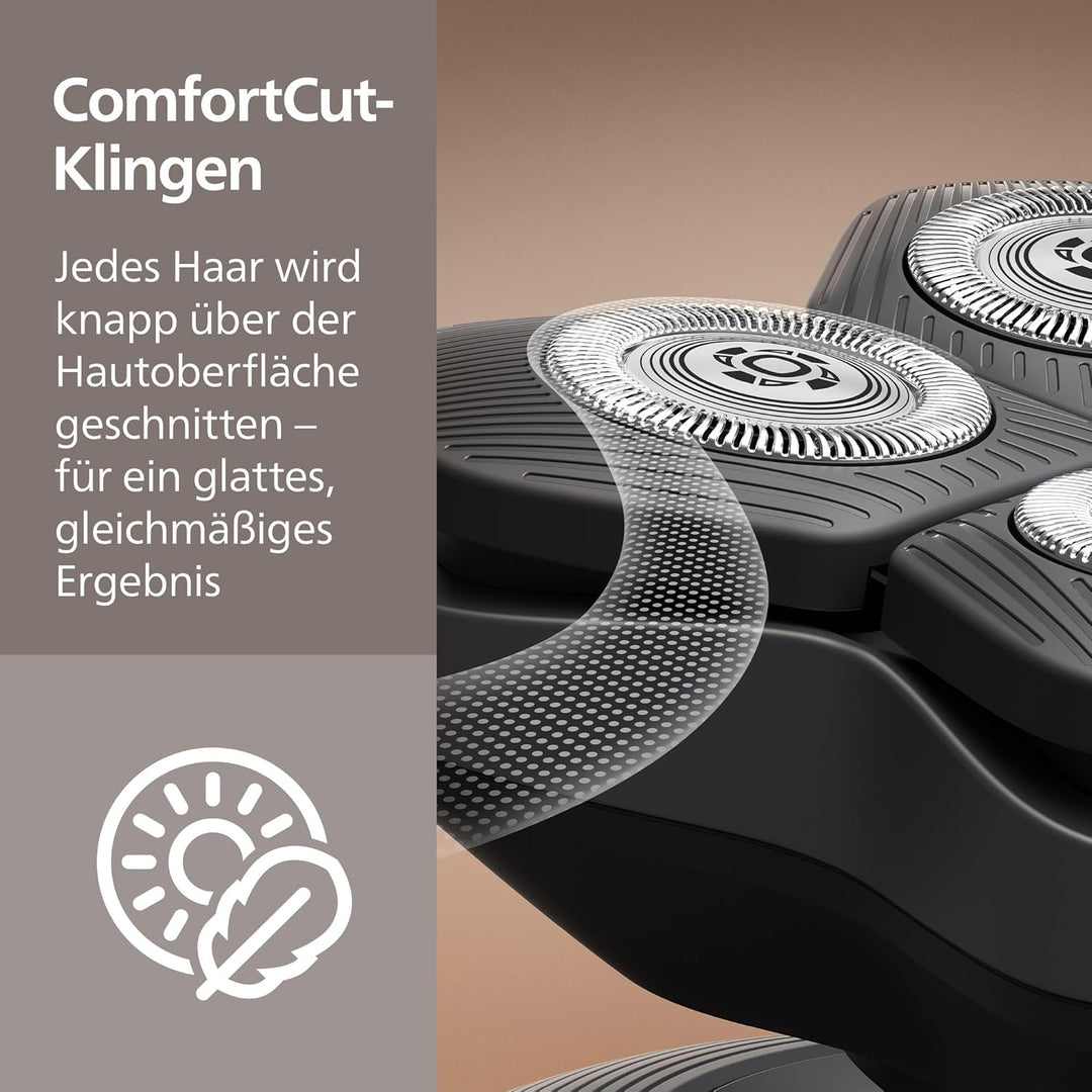 PHILIPS Head Shaver Pro Series 9000 – Glatzenrasierer für Männer und Frauen, flexibler 360grad-Scher