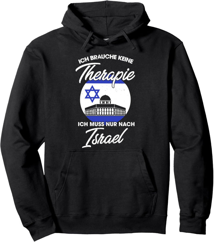 Israelische Flagge I Israel Urlaub I Israel Pullover Hoodie