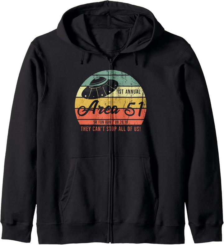 Storm Area 51 Shirt They Can't Stop All of Us Kapuzenjacke