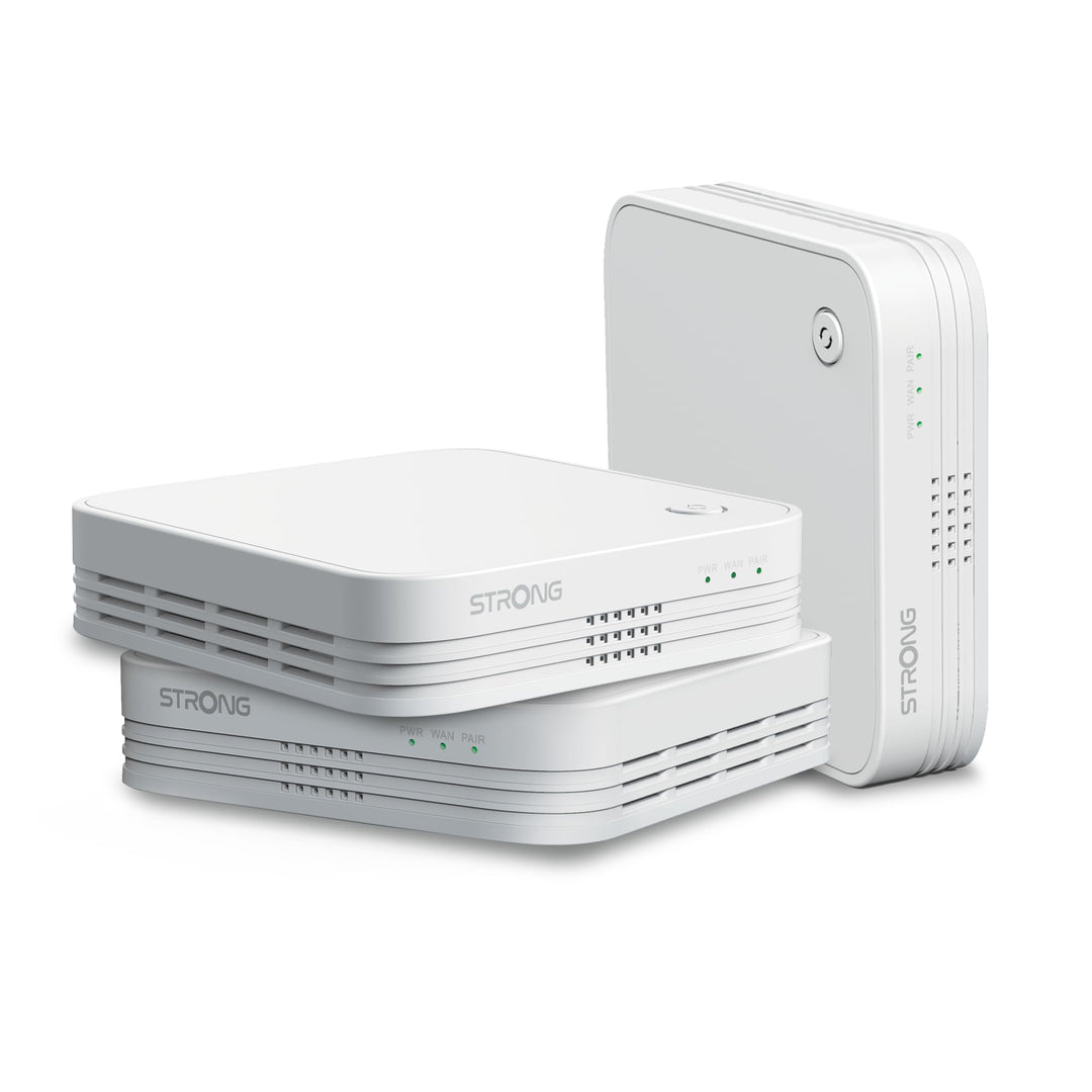 Atria 3X Wi-Fi Mesh Home Trio Pack 1200 – WLAN Verstärker, Dualband WLAN, Mesh Extender, Flächendeck