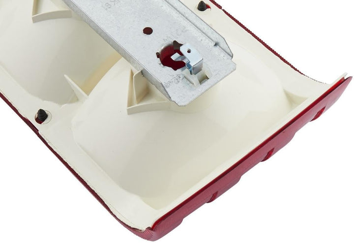 HELLA - Heckleuchte - Glühlampe - 12V - Einbau/geschraubt - Lichtscheibenfarbe: rot - Stecker: Flach