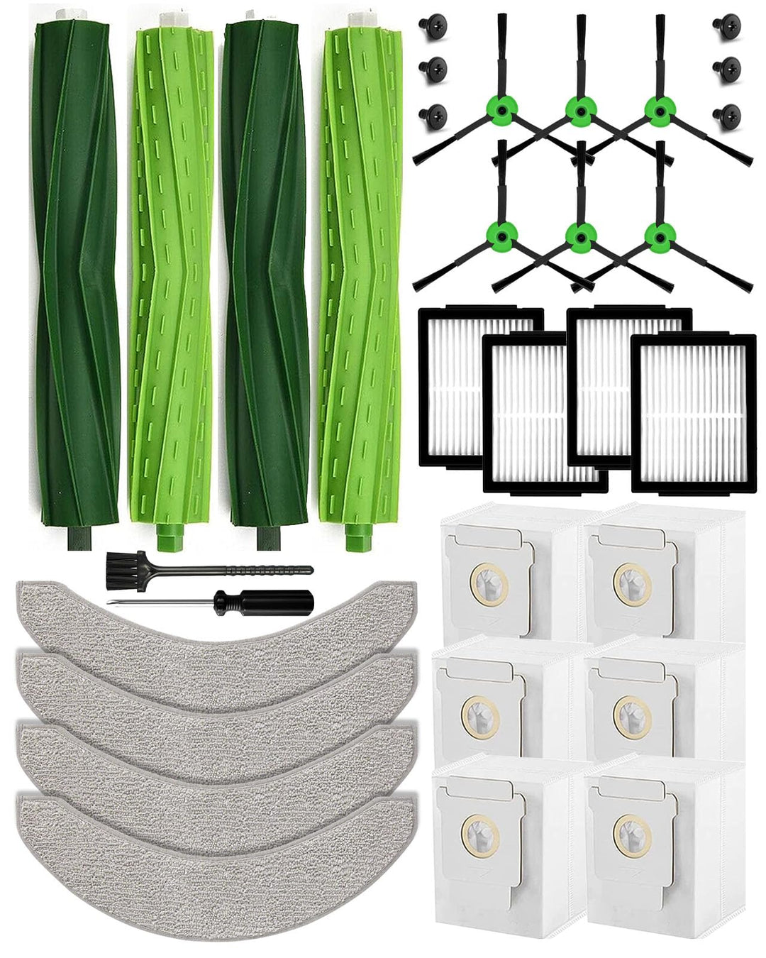 Roomba Combo J7/J7+/J9/J9+ Zubehör Set für iRobot Roomba Combo J7/J7 Plus/J9/J9 Plus/10 MAX Saugrobo