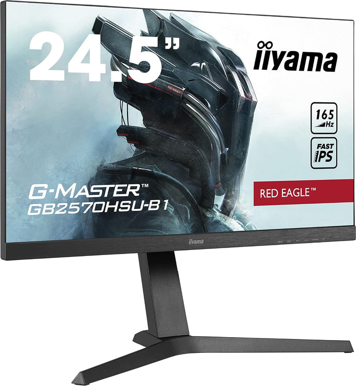 iiyama G-Master GB2570HSU-B1 24.5 Inch Fast (FLC) IPS LCD,165Hz,0.5ms,FreeSync Premium ,HDR10,Full H