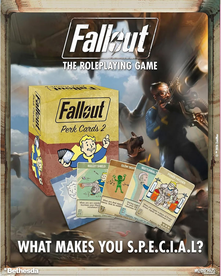 Fallout: Das Rollenspiel Perk Cards 2