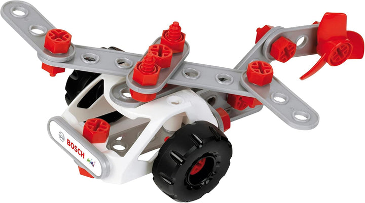 Theo Klein 8791 Bosch 3 in 1 Konstruktions-Set Helicopter Team I Zum BAU verschiedener Luftfahrzeuge