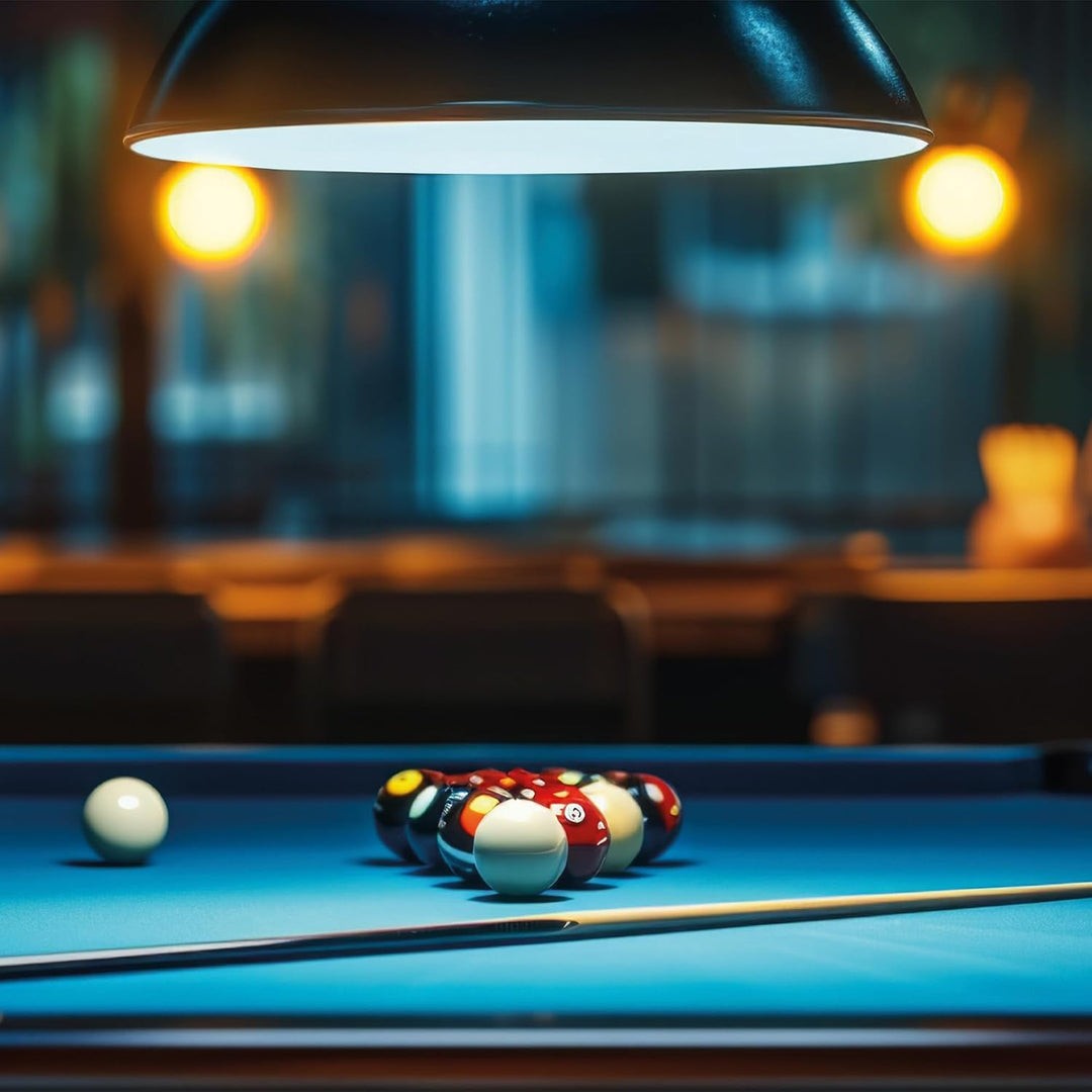 Winsport Billardqueue, Neon Star, Poolbillard Cue in Neon- gelb, pink, blau, grün. Profi-Spielqualit