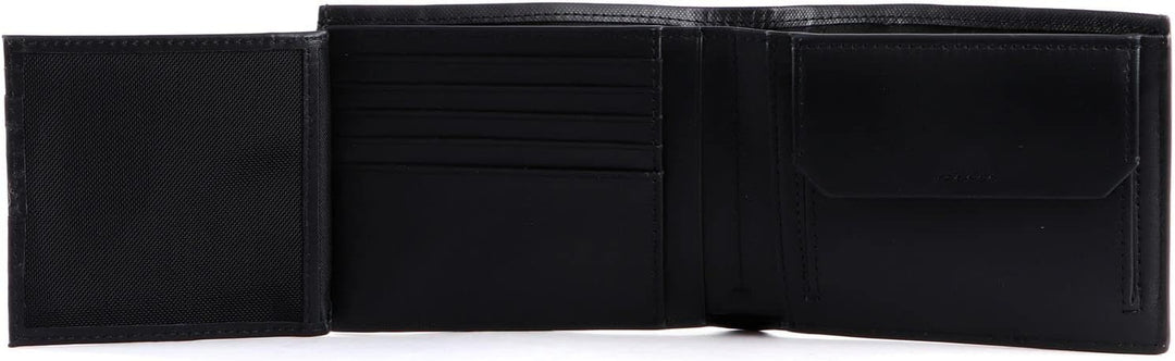 Calvin Klein Herren Geldbeutel Ck Trifold 10 CC Coin Klein, Schwarz (Ck Black), Einheitsgrösse