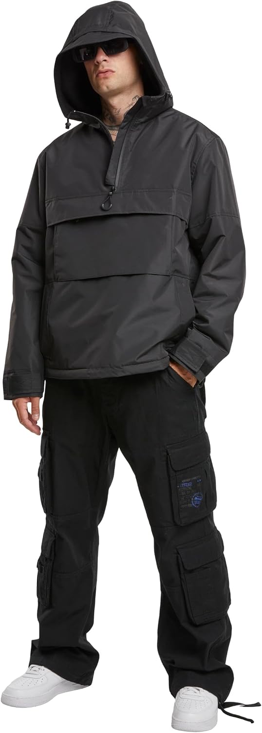 Brandit Windbreaker Artctic Männer Windbreaker schwarz Basics S Schwarz, S Schwarz