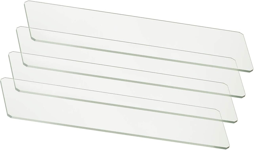 Bresser Dauerpräparate für Mikroskop (50-er Stück) & Mikroskop Objektträger/Deckgläser (50x/100x) 50